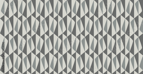 Abstract geometric op art seamless pattern. Optical illusion background. Autumn grey monotone elements. For masculine wear fabric apparel textile garment cover decoration summer shirt.