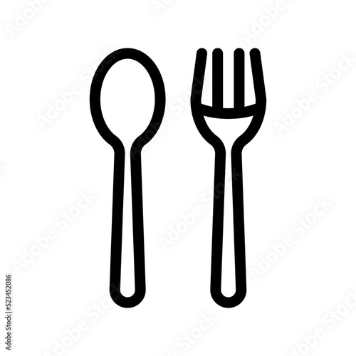 Spoon icon template