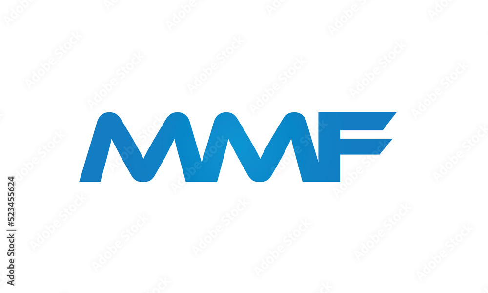 MMF letters linked logo design, Letter to letter connection monogram concepts vector alphabet MMF letters linked logo design, Letter to letter connection monogram concepts vector alphabet