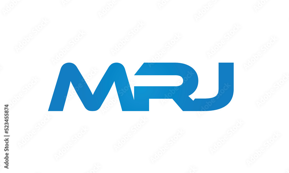 MRJ letters linked logo design, Letter to letter connection monogram concepts vector alphabet MRJ letters linked logo design, Letter to letter connection monogram concepts vector alphabet