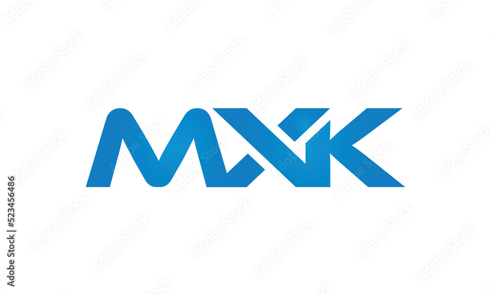 MXK letters linked logo design, Letter to letter connection monogram concepts vector alphabet MXK letters linked logo design, Letter to letter connection monogram concepts vector alphabet