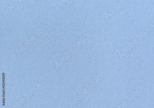 High quality large image of a steel cornflower blue uncoated paper smooth texture background with white silver fine fiber grain with copy space for text used for wallpapers