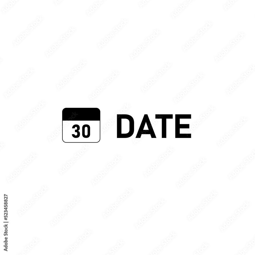 Calendar Icon for Graphic Design Projects