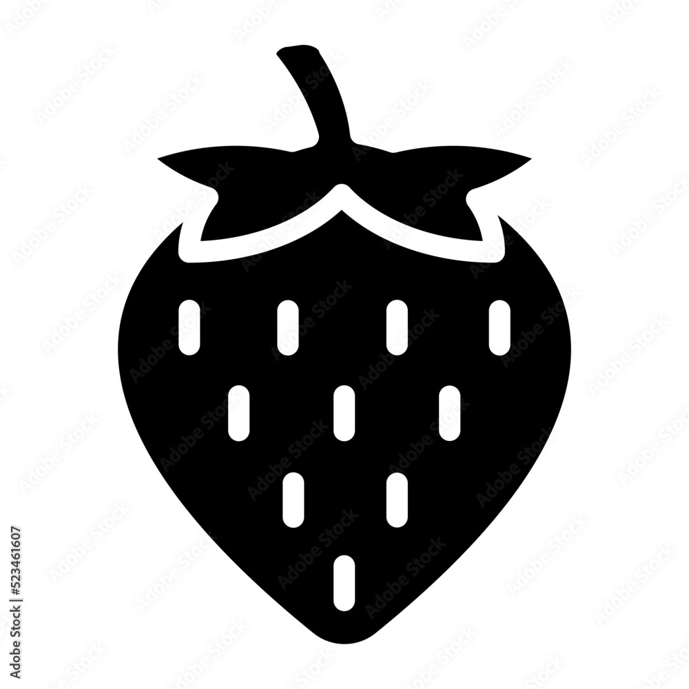 strawberries icon strawberries icon