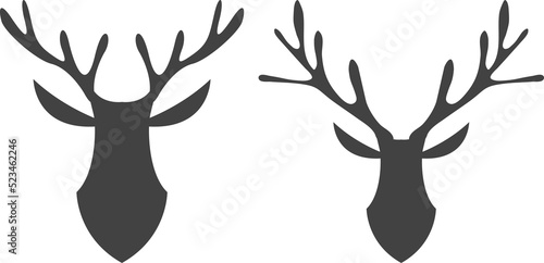 animal silhouettes isolated on transparent background