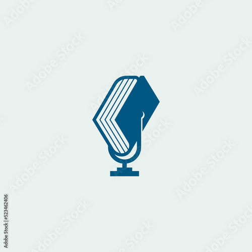 podcast illustration logo