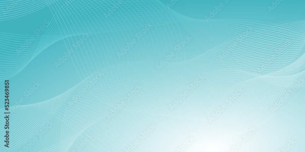 White Curving, Wavy Lines - Digitally Generated Futuristic Abstract 3D Geometric Striped Background Design, Generative Art in Editable Vector Format