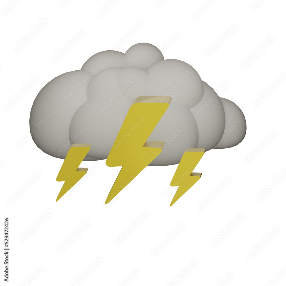 heavy storm weather 3d icon
heavy storm weather 3d icon