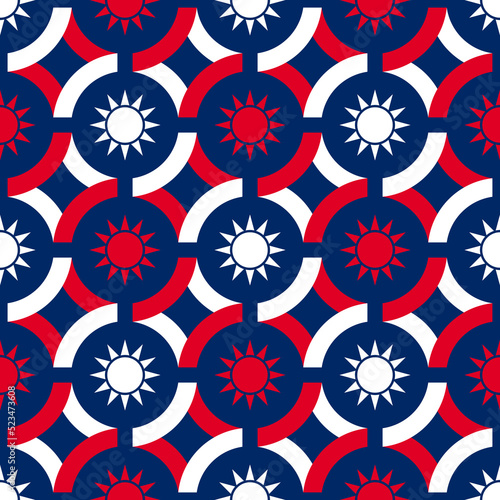 taiwanese pattern design. vector illustration