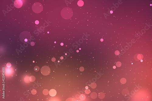 Abstract ligh holiday decoration concept. Beautiful bokeh abstract shiny light and glitter for christmas background