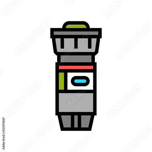 pop up sprinkler water irrigation color icon vector. pop up sprinkler water irrigation sign. isolated symbol illustration