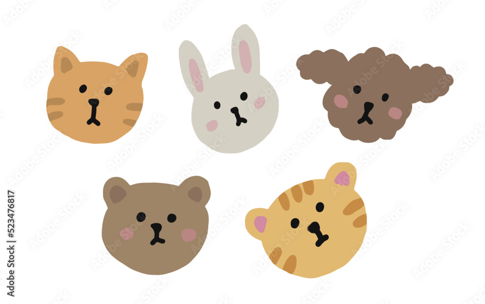 set of animals