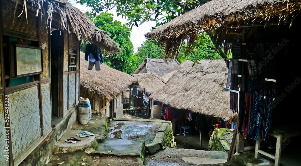 The life of the traditional community of Sade Village. West Nusa Tenggara The life of the traditional community of Sade Village. West Nusa Tenggara