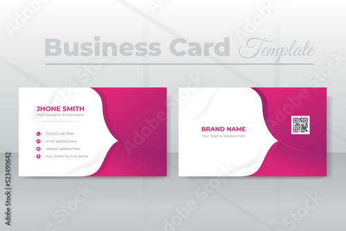 Creative Modern Corporate Business Card Design Template