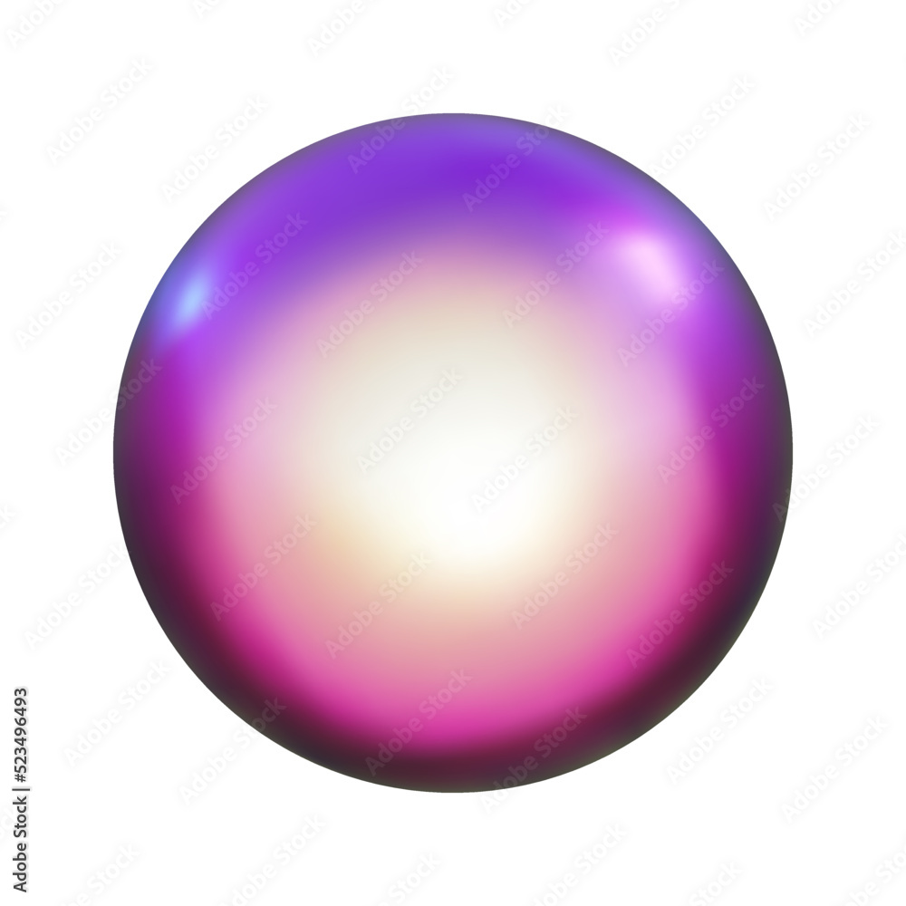 3d pink metal neon gradient shere render. Vector abstract ball. Futuristic iridescent holographic isometric shape 3d pink metal neon gradient shere render. Vector abstract ball. Futuristic iridescent holographic isometric shape