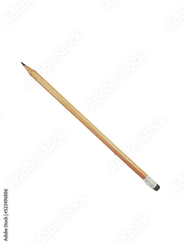 Pencil  isolated without background