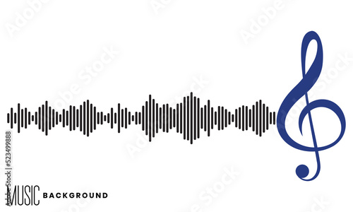 sound wave sign music background, sound wave sign vector