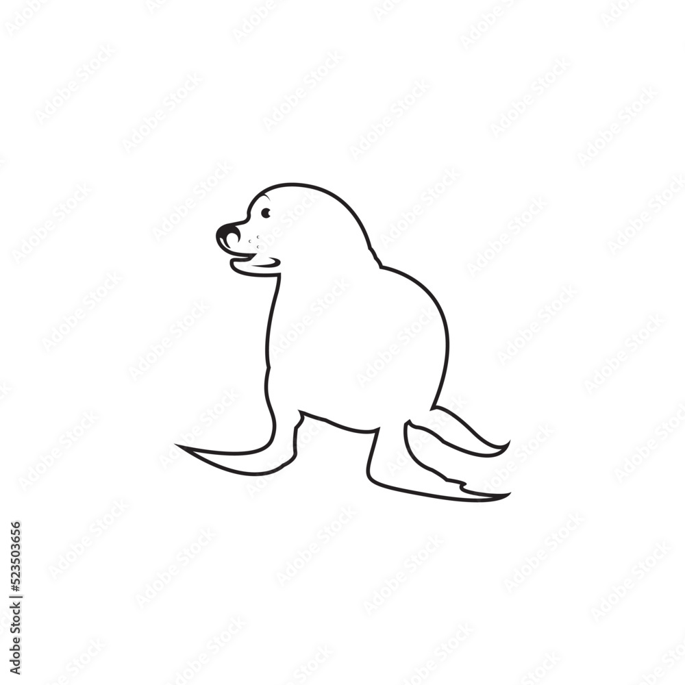 Obraz premium seals vector icon