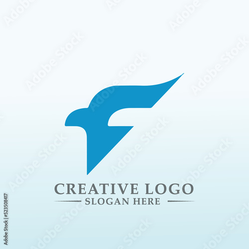 Fin tech company looking for logo design letter F
