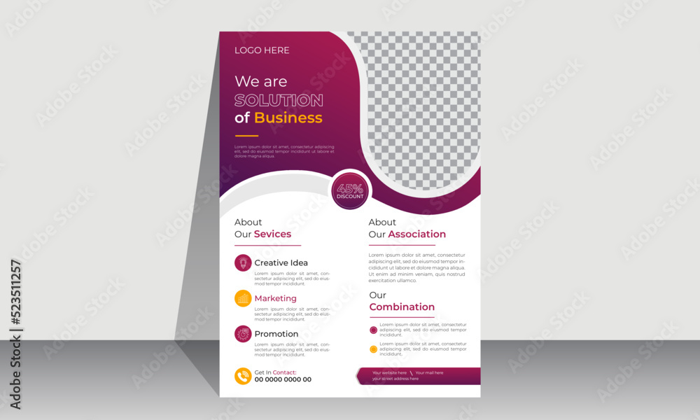 Corporate modern Business flyer design template. Geometric shape business flyer design layout, business poster design and leaflets. Corporate modern Business flyer design template. Geometric shape business flyer design layout, business poster design and leaflets.
