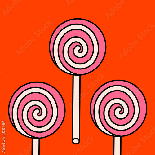 Cartoon vector funny Comic cards. Crazy cartoons Abstract vector collection