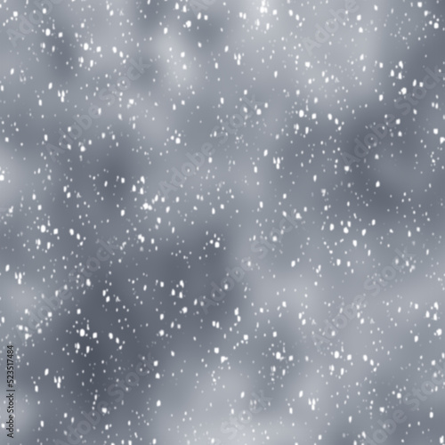 Abstract snow winter background. Snowfall background.