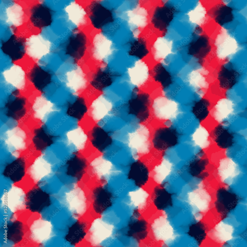 Multi Watercolor Stains Textured Cross-Stroke Pattern Multi Watercolor Stains Textured Cross-Stroke Pattern