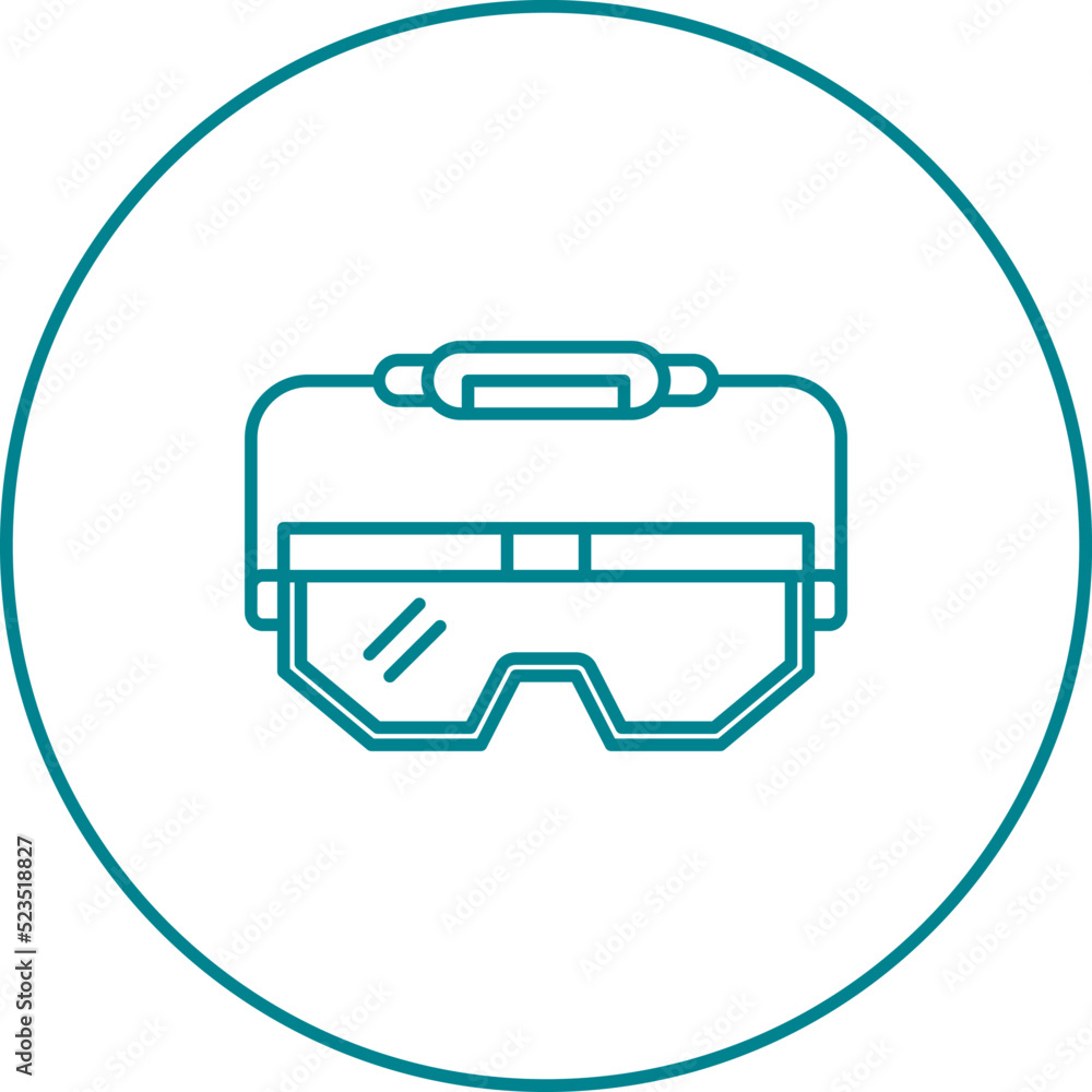 Lab Glasses Icon Lab Glasses Icon
