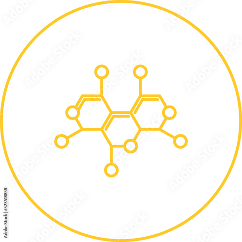 Molecule Structure Icon