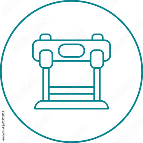 Hurdles Race Icon