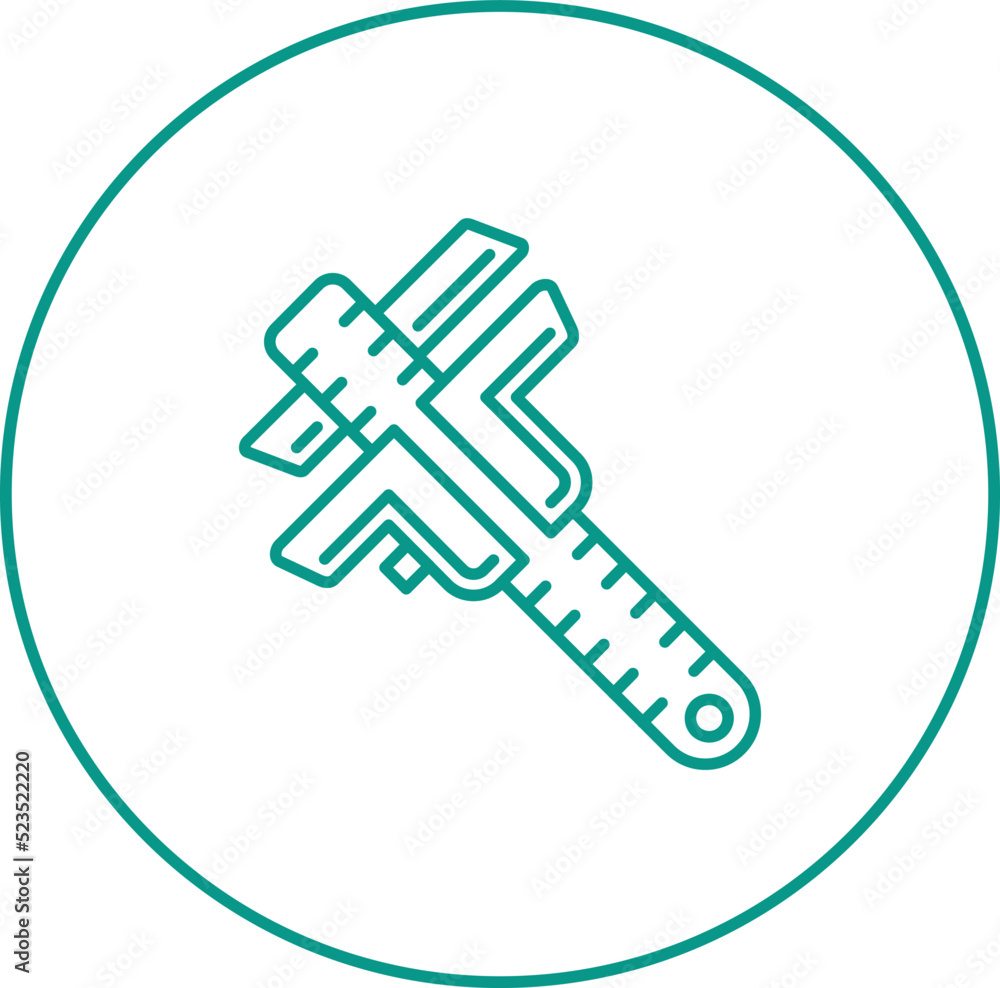 Obraz premium Caliper Icon