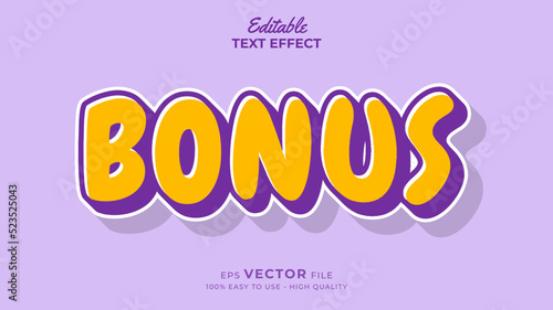 Modern 3d Alphabet, fun style title, text effect for comic Vector illustration