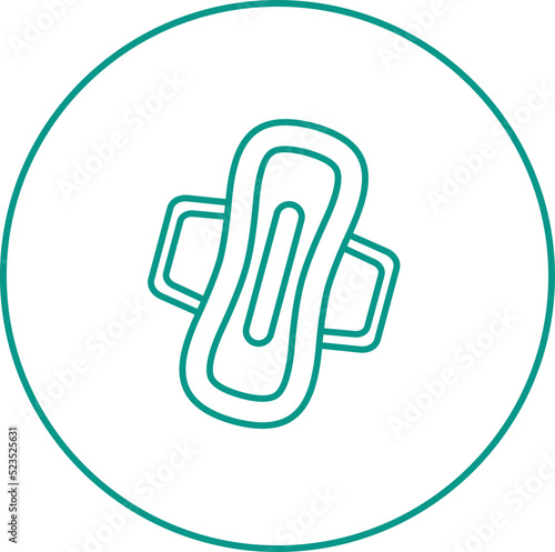 Sanitary Towel Icon