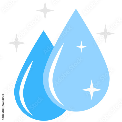Sparkling Droplets