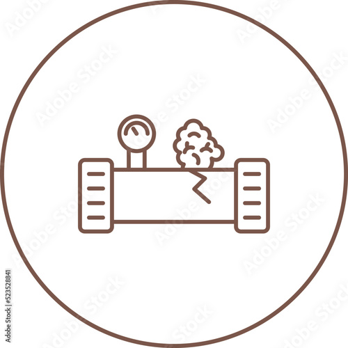 Gas Leak Icon