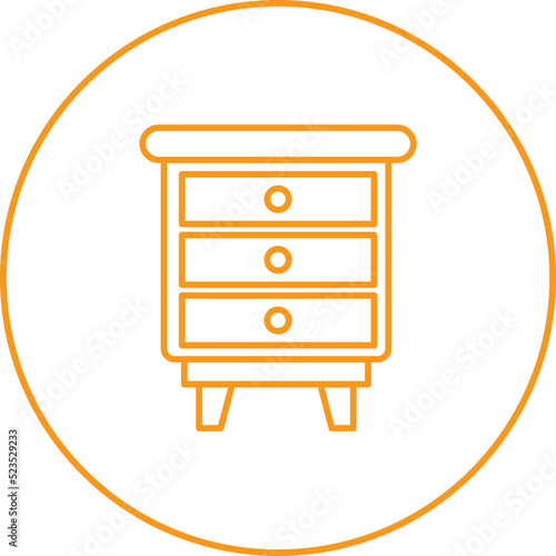 Chest Of Drawers Icon