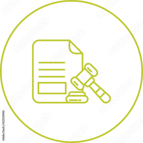 Legal Paper Icon