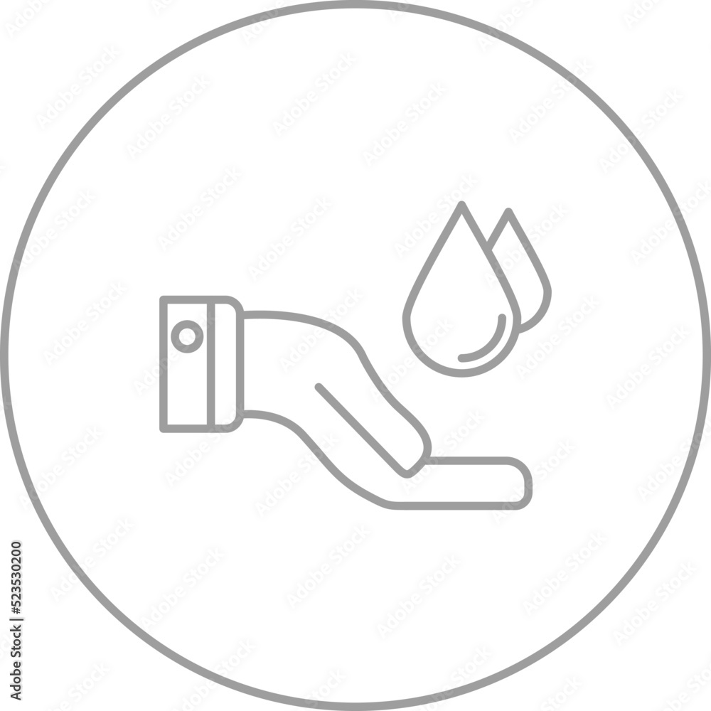 Save Water Icon Save Water Icon