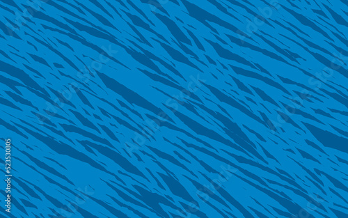 Abstract blue background with rough lines pattern