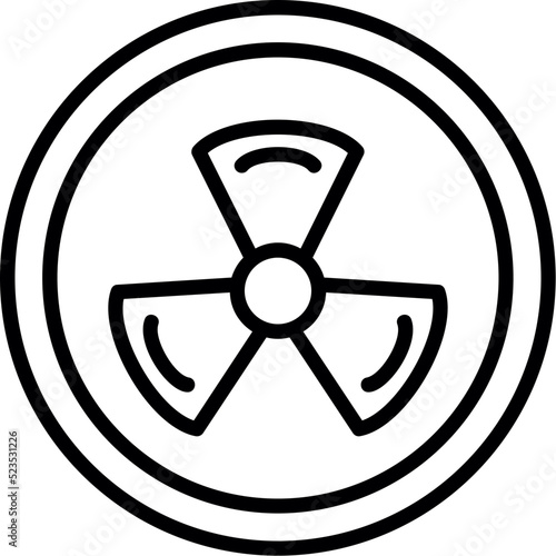 Radiation Icon