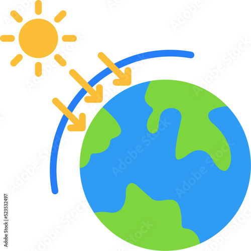 Greenhouse Effect Icon