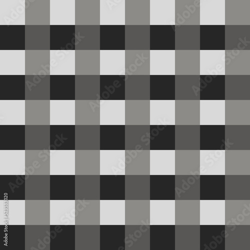 Black and white square background and pattern