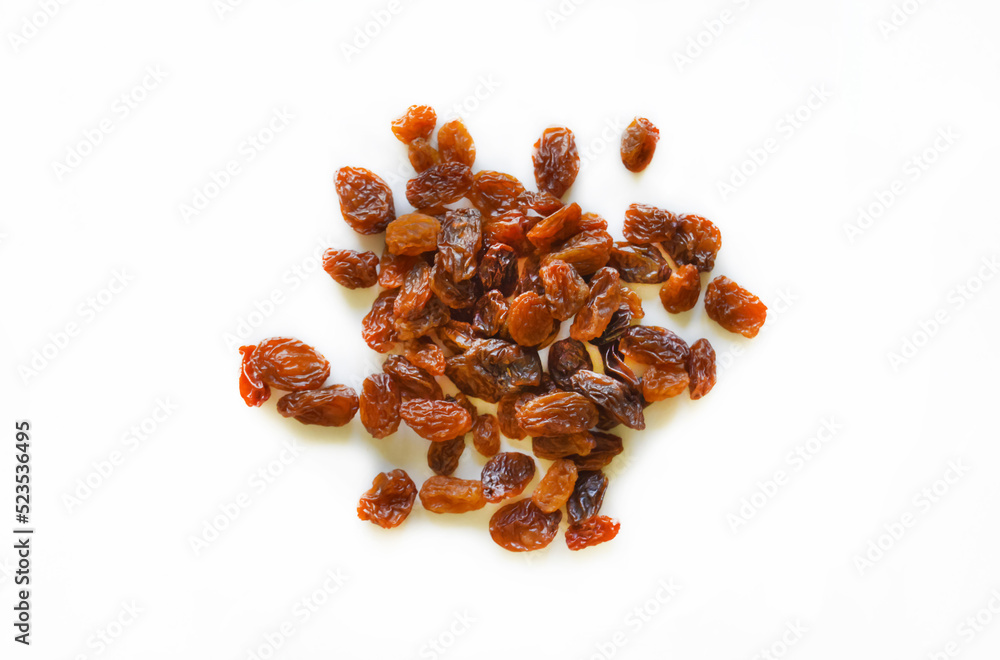Isolated pile of raisins with the selective focus. Good for any project. Isolated pile of raisins with the selective focus. Good for any project.