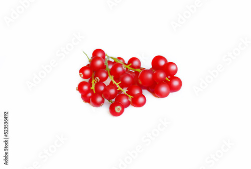Isolated redcurrant with the selective focus. Good for any project.