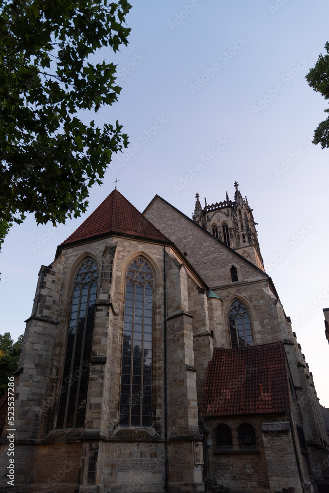 Church of our lady in Muenster in Germany