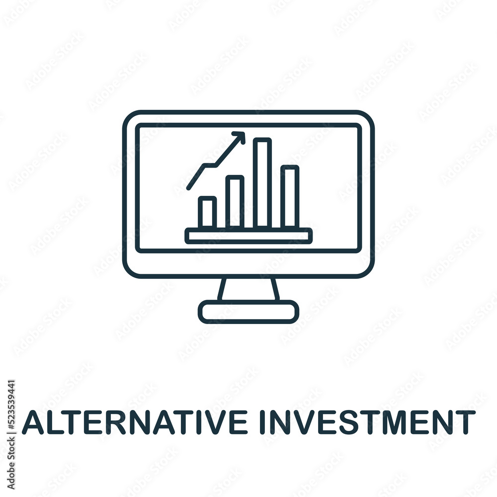 Alternative Investment flat icon. Colored element sign from auditors collection. Flat Alternative Investment icon sign for web design, infographics and more. Alternative Investment flat icon. Colored element sign from auditors collection. Flat Alternative Investment icon sign for web design, infographics and more.