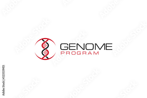 Deoxyribonucleic acid DNA logo Genetic human molecular genome program