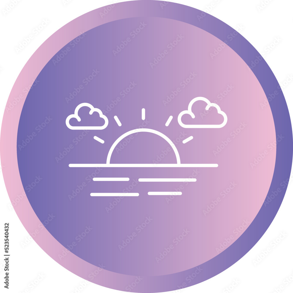 Sunset Icon Sunset Icon
