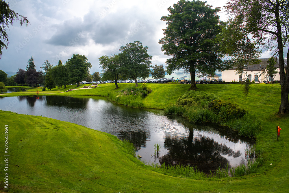 golf course, gleneagles, scotland golf course, gleneagles, scotland