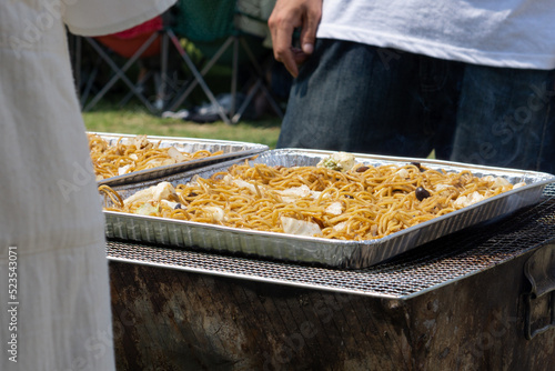 バーベキュー　焼きそば